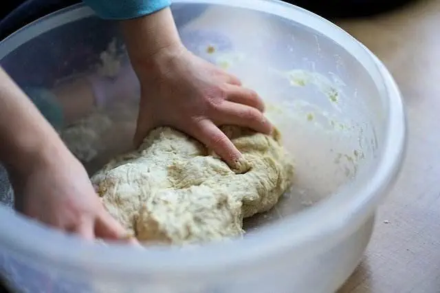 Schüssel mit Teig